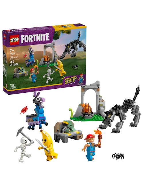 Lego Fortnite Lego Campamento de Banano y Bujía 77075 Fortnite