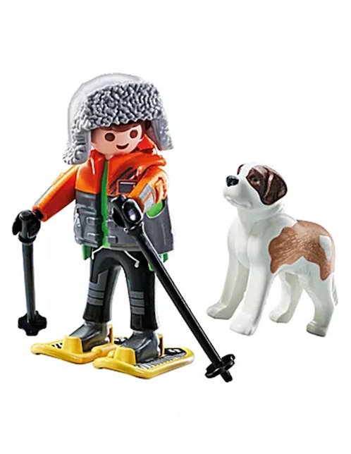 Playmobil Senderista con San Bernardo 71741 My Life 1