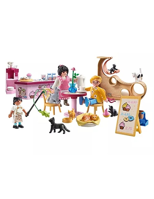 Playmobil Cafetería para gatos 71744 1