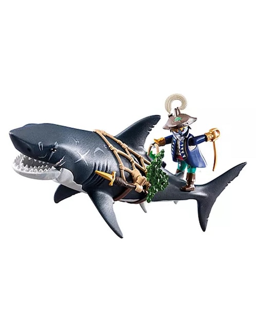 PLAYMOBIL Playmobil Playmobil Tiburón Gigante con Pirata 71793