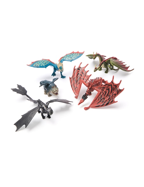 Set figuras acción Cómo entrenar a tu dragón especial Dragones