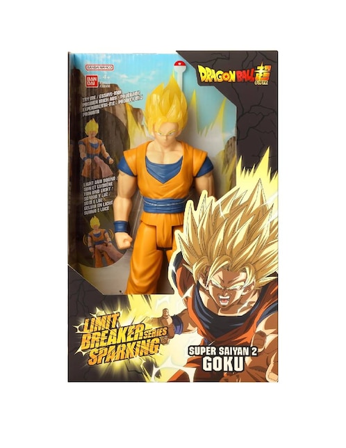 Figura de acción articulada Dragon Ball Super Super Saiyan Goku Bandai con luz y sonido