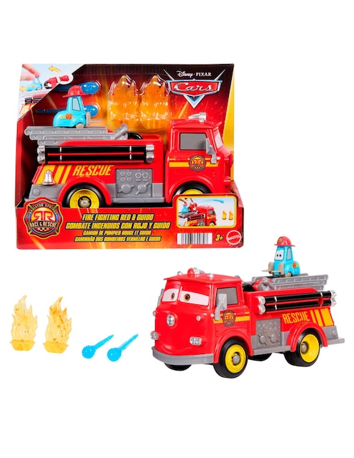 Camión de bomberos Disney Cars Toys 