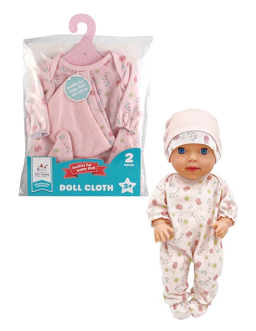 Mameluco para muñeca Toy Town Doll Cloth