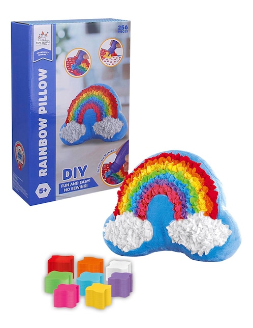 Rainbow Pillow 1