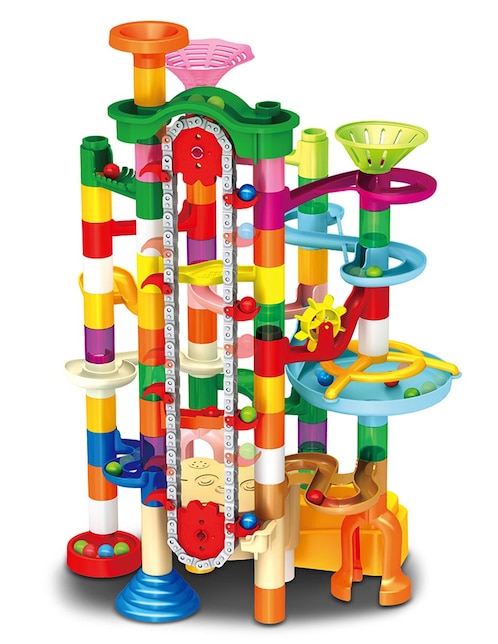 juego de canicas con elevador