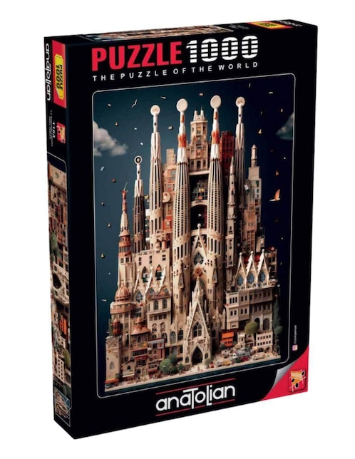 Rompecabezas Sagrada familia, Barcelona Anatolian 1000 piezas