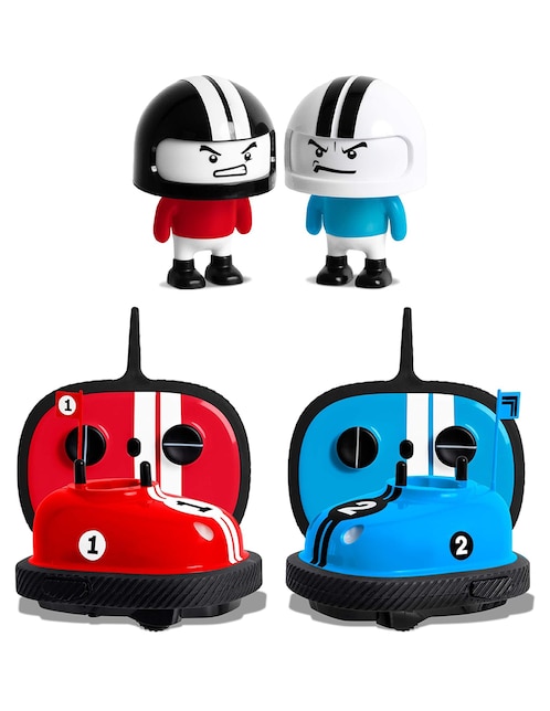 Set carro a control remoto bumper rivals
