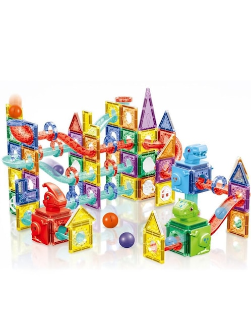 Pingüe Set de bloques de construcción magnéticos 3D hd129a