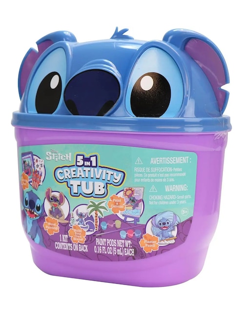 Creativity Tub Stitch 5 en 1 Kiddieland Disney juego recreativo bebé unisex