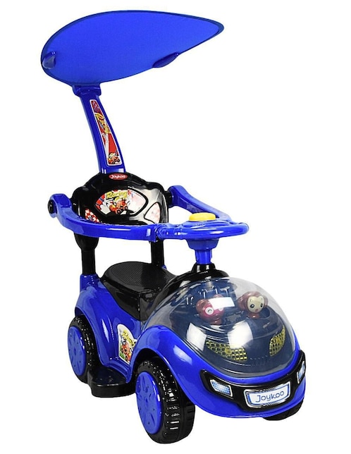 JOYKOO Automóvil montable Joykoo Correpasillos con bastón