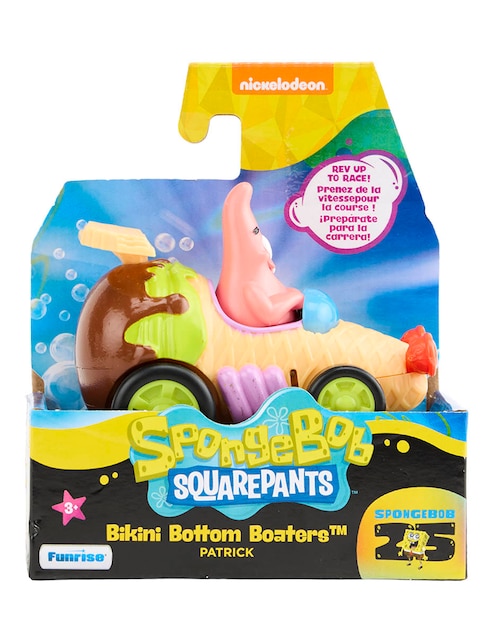 Figura de colección Patricio Estrella Bob Esponja con movimiento