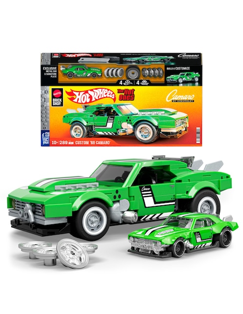 MEGA Mega Hot Wheels Speed Custom '68 Camaro JFT16 Brick Shop
