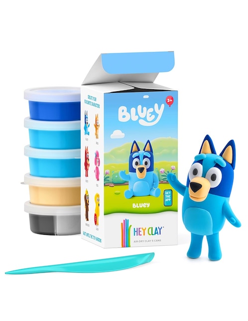 HEY CLAY Arcilla para moldear Hey Clay Bluey