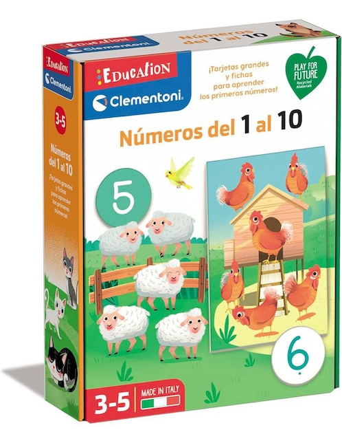 Números del 1 al 10 Clementoni