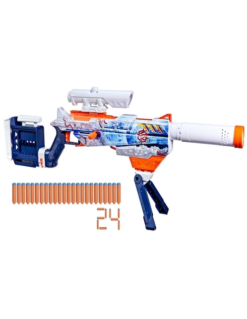 Lanzador de dardos Nerf Loadout Artic ZeroStriker