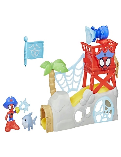 Set figuras de juguete articulada Spidey and His Amazing Friends Isla Spidey especial 1
