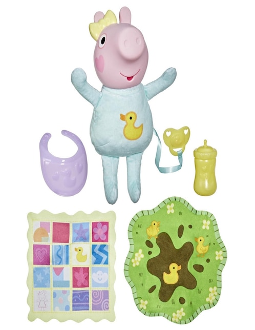 Muñeca Peppa Pig Evie Gruñidos y Abrazos 1