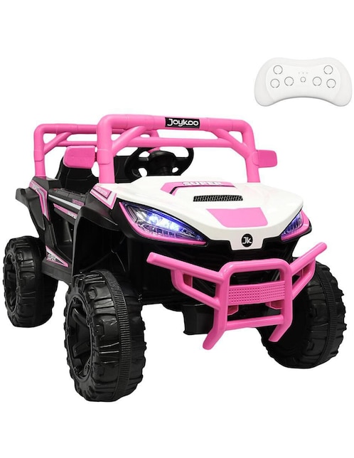 Automóvil montable Joykoo Camioneta Racer recargable