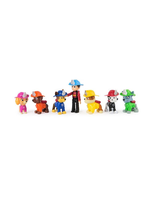 Set figuras acción articulada Rescue especial Paw Patrol