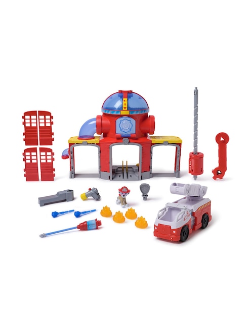 Set figuras acción Marshall Paw Patrol con luz y sonido