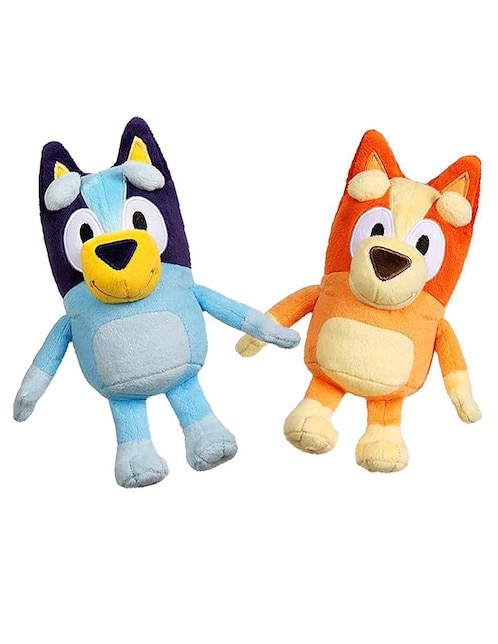Set de peluche de Bluey y Bingo Animal de 28 cm