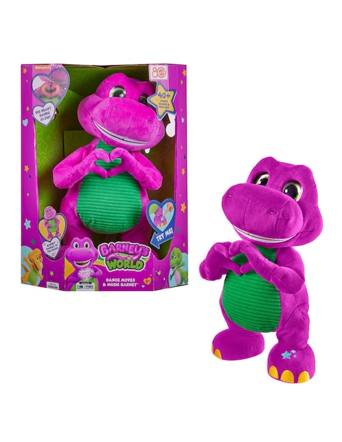 Peluche de Barney Mattel de 39 cm