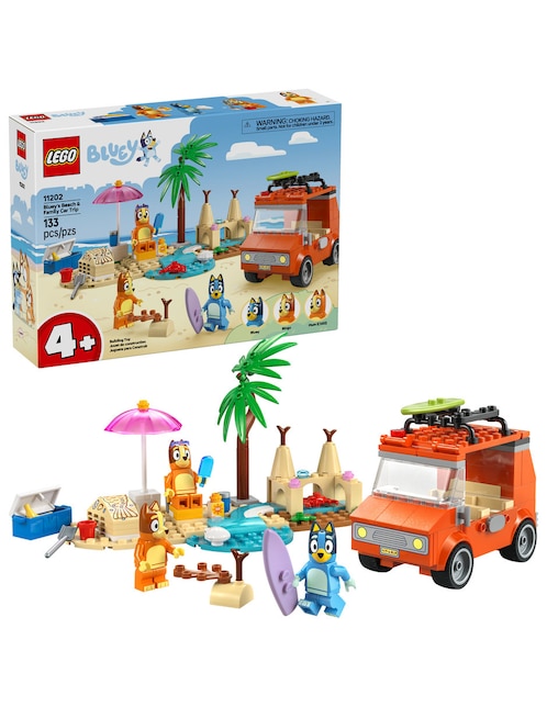 DUPLO Duplo Lego Excursión Familiar a la Playa de Bluey 11202 Duplo