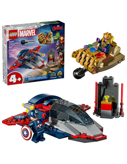 Lego Super Heroes Lego Capitán América VS Thanos 76319 Lego Super Heroes