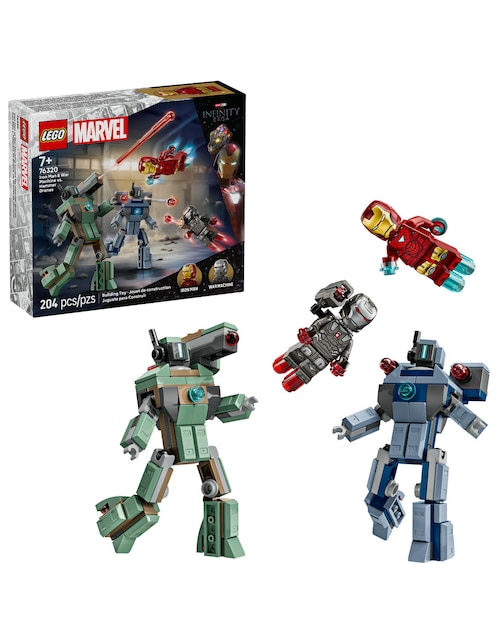Lego Super Heroes Lego Iron Man y Máquina de Guerra VS Drones de Hammer 76320 Lego Super Heroes