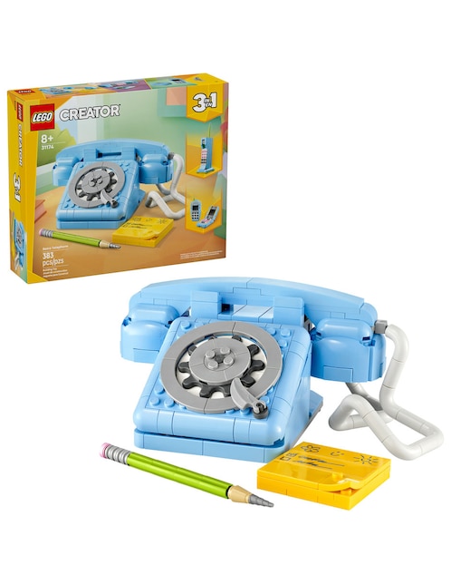 LEGO CREATOR Lego Creator Lego Teléfono Retro 31174 Lego Creator