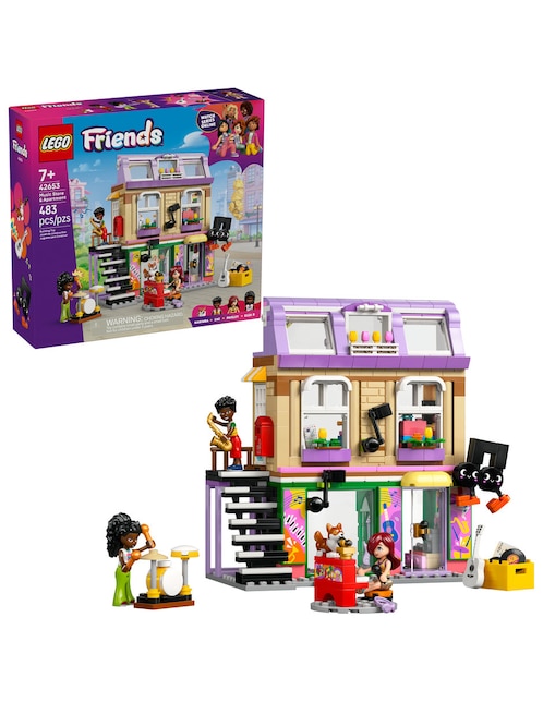 Lego Friends Lego Tienda de Música y Departamento 42653 Lego Friends