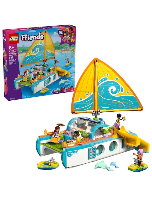LEGO FRIENDS Lego Friends Lego Aventura en el Barco de Viaje 42664 Lego Friends