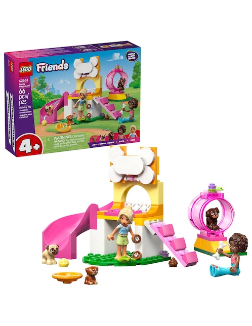 LEGO FRIENDS Lego Friends Lego Parque de Aventuras para Cachorros 42665 Lego Friends