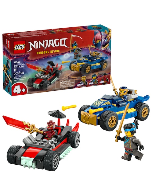 NINJAGO Ninjago Lego Desafío a Máxima Velocidad: Rogue VS Drix 71840 Ninjago