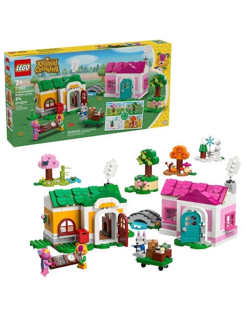LEGO ANIMAL CROSSING Lego Animal Crossing Lego Casas Creativas: Diversión Estacional 77057 Lego Animal Crossing