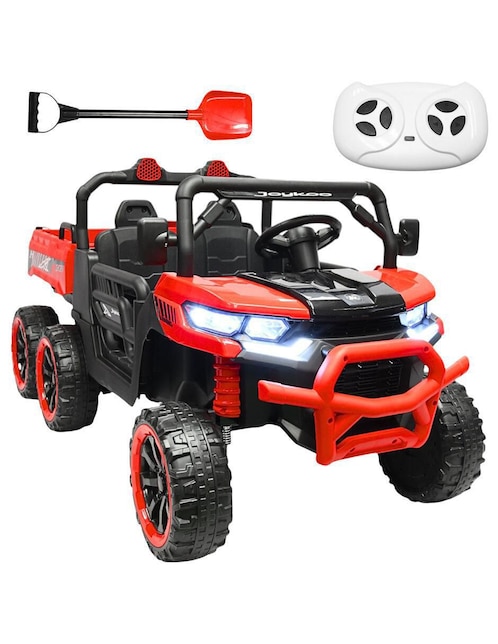 Tractor montable con control remoto Joykoo Todo Terreno 6 x 6 recargable