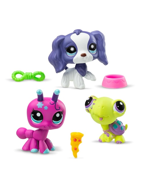 Littlest Pet Shop 3 pack tubo S3 Bandai de Namco-Bandai