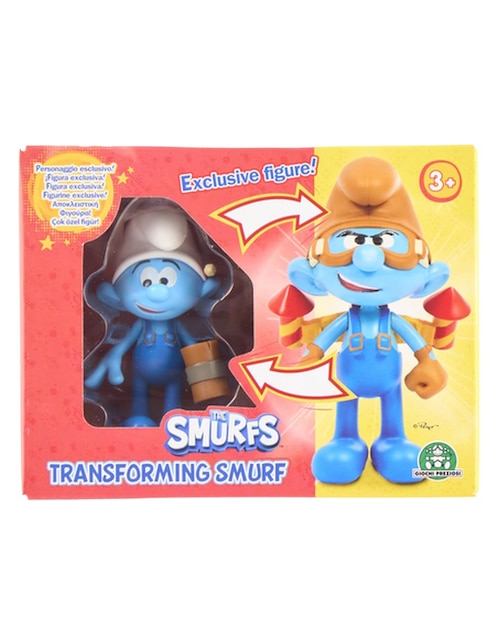 Figura de colección articulada The Smurfs Handy Smurf 1