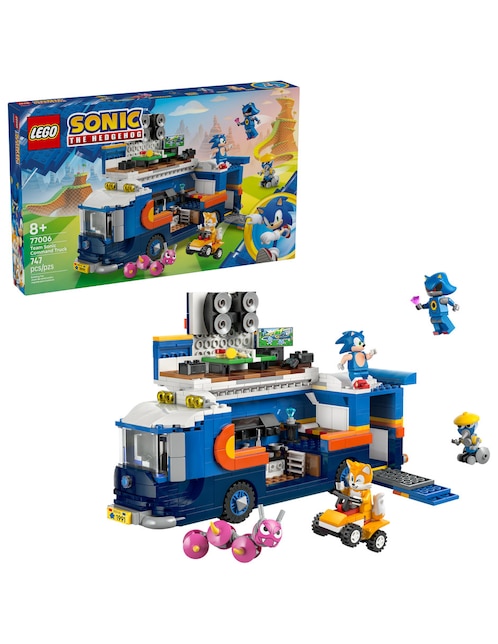 Lego Camión de Operaciones del Equipo Sonic 77006 Sonic