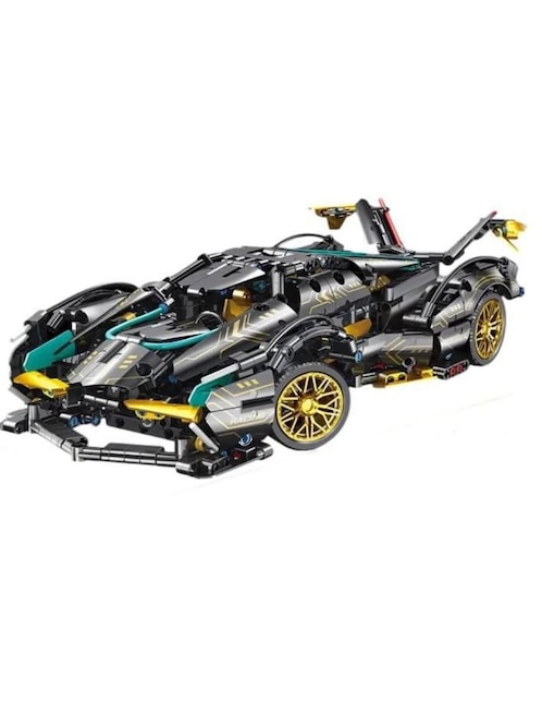 Bloques Lab.G Juego De Bloques De Construcción De Coches Deportivos 1280pz