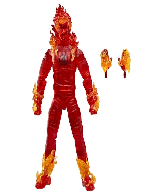 Figura de acción articulada Los 4 Fantásticos Human Torch collectors 1