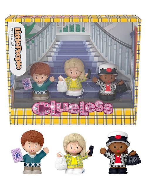 Figura de colección Cher Horowitz, Dionne Davenport y Tai Frasie collectors Little People