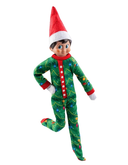 Pijama de focos navideños para Elf Elf On The Shelf