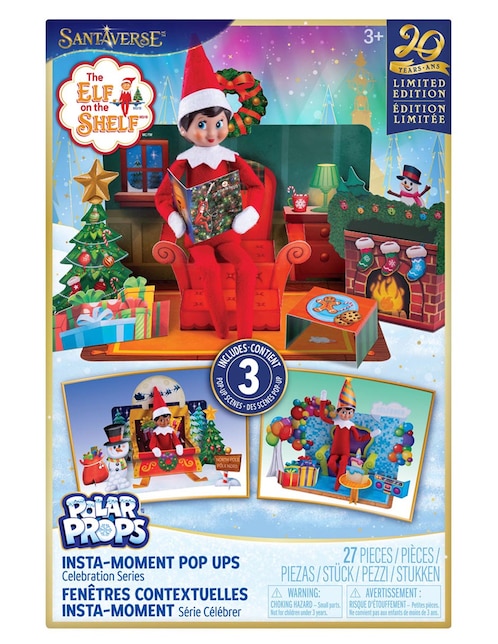 Escenarios conmemorativos Elf On The Shelf juego arte y manualidades infantil unisex