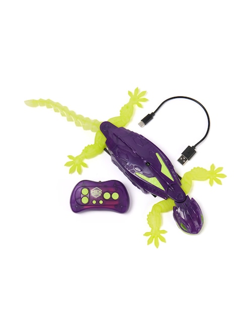 Animal robot Gecko brilla en la oscuridad Spin Master