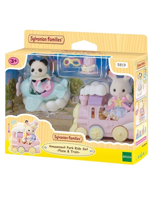 Set de atracciones de parque de diversiones Sylvanian Families