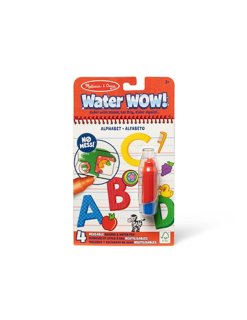 Water Wow - Alfabeto Melissa & Doug juego arte y manualidades infantil unisex