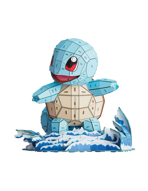 Rompecabezas Pokémon 4d Squirtle Spin Master 178 piezas