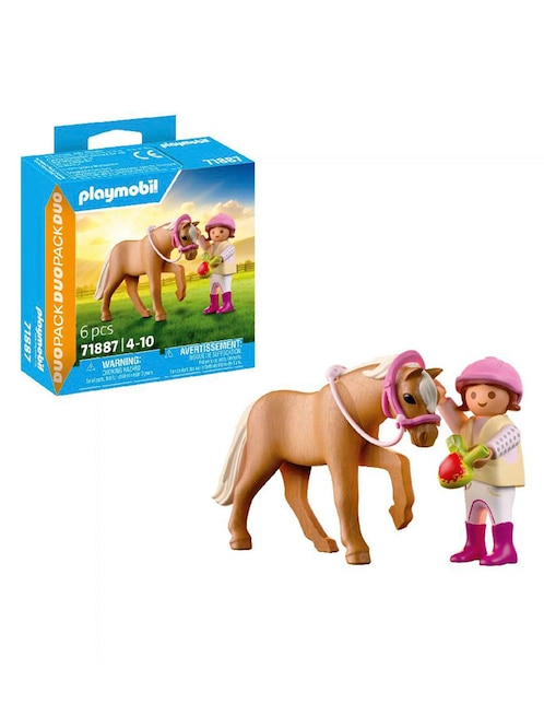 PLAYMOBIL Playmobil Niña con Poni 71887